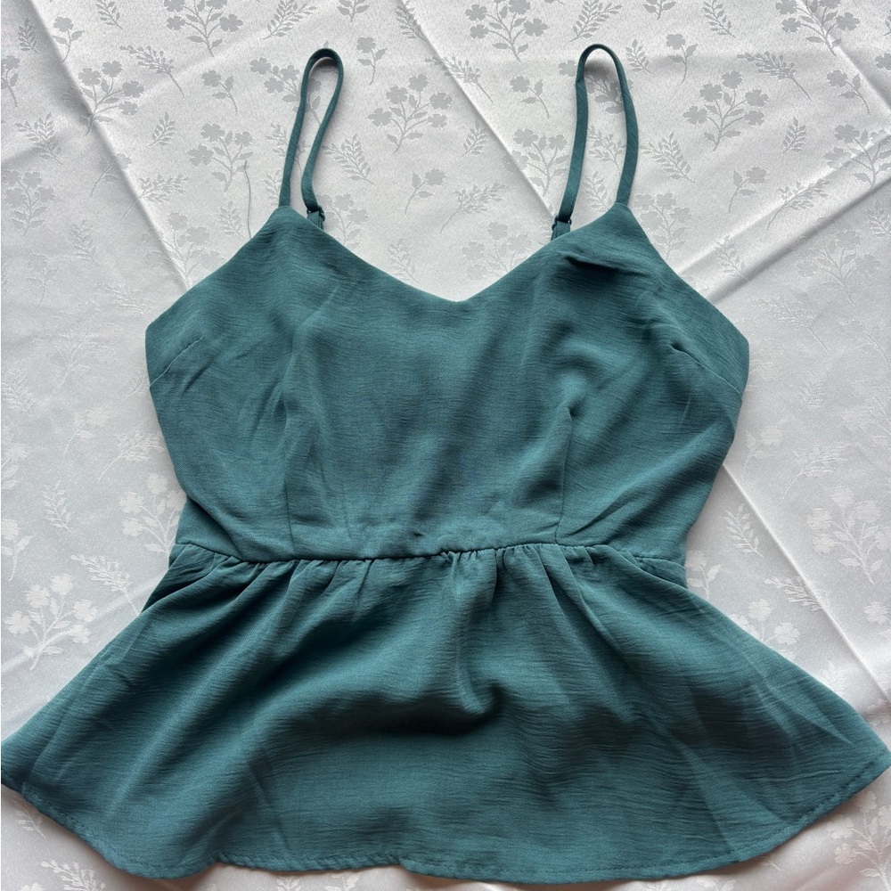 Teal Cami Top - Modern Women's Tank